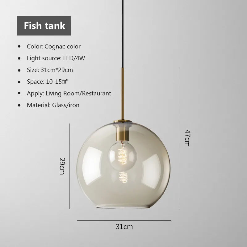 NordicGlow Industrial LED Pendel Lampe