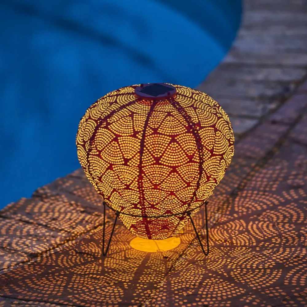 Solarlampe til Have med Automatisk Tænding | LuxeGlow-4