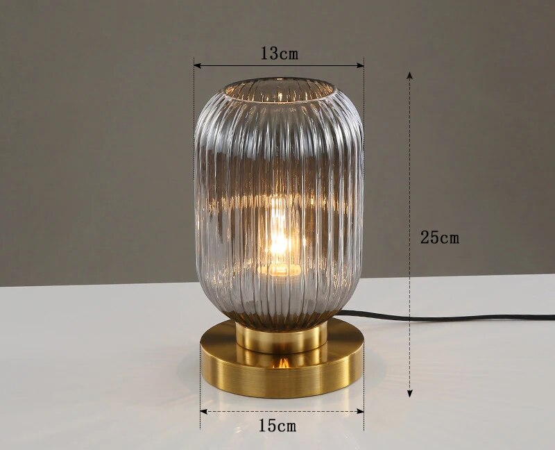 Elegant Glaslampe | LumeGrace