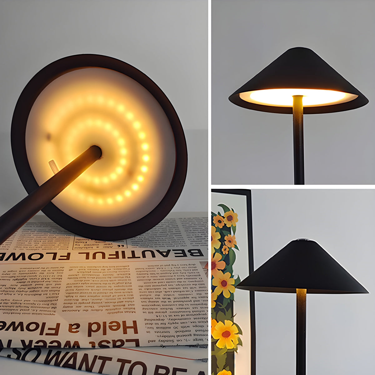 Trådløs Bordlampe – Til Indendørs og Udendørs Brug | VersaGlow