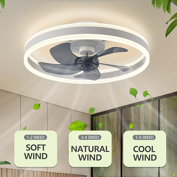 Moderne Ventilator Loftlampe | AeroLight