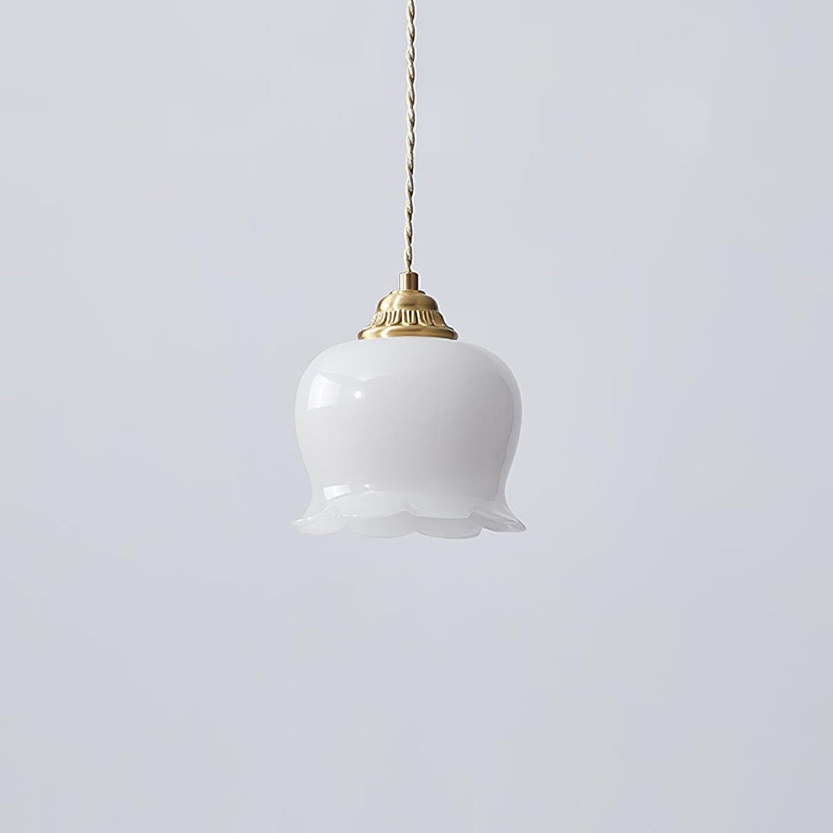Stilfuld Glas Loftlampe | LumiSphere