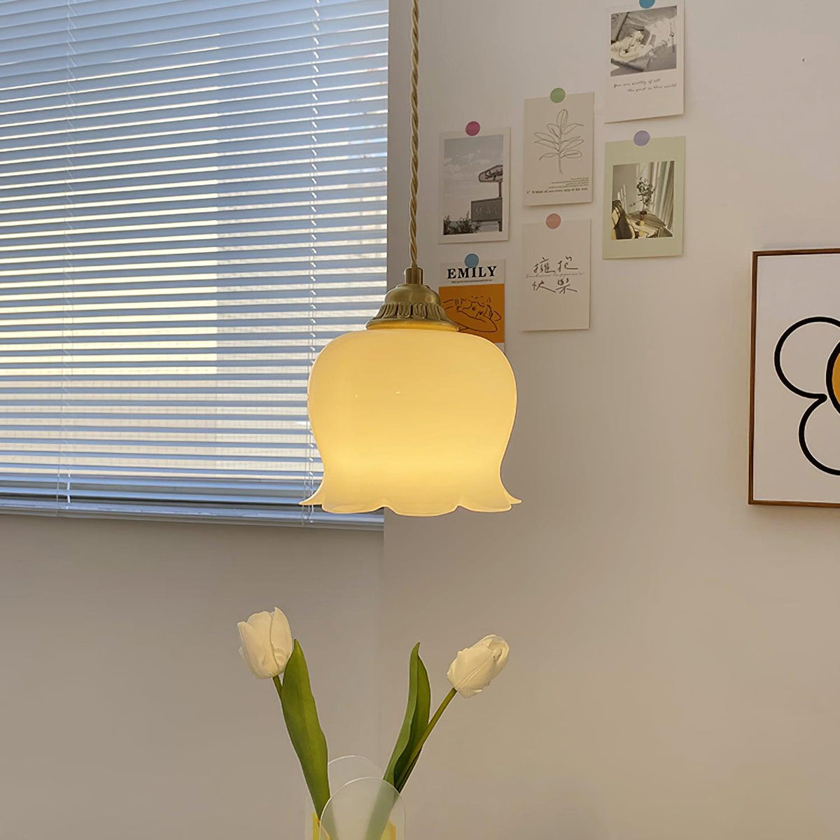 Stilfuld Glas Loftlampe | LumiSphere