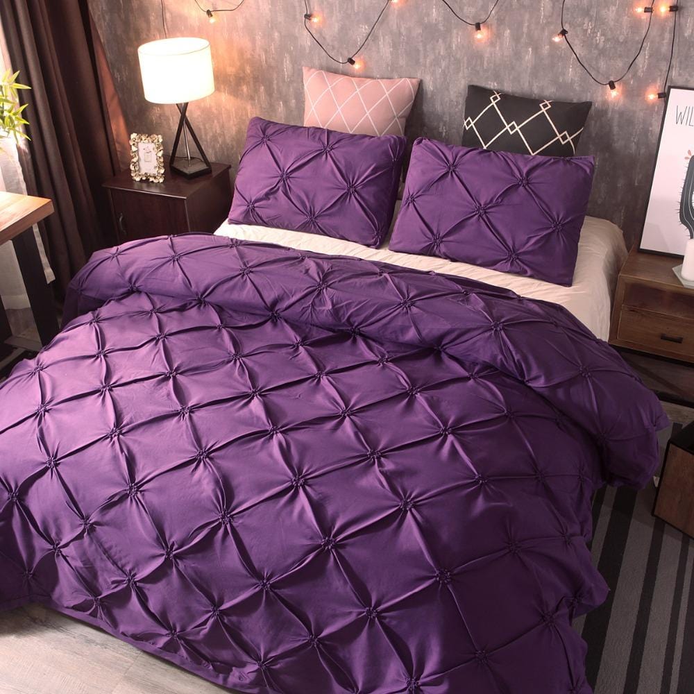 Pinch Pleat Dynebetrækssæt – Klassisk og Komfortabelt | PleatedElegance