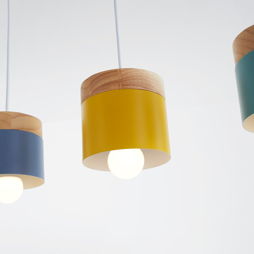 Moderne Træloftlampe | Woodlux