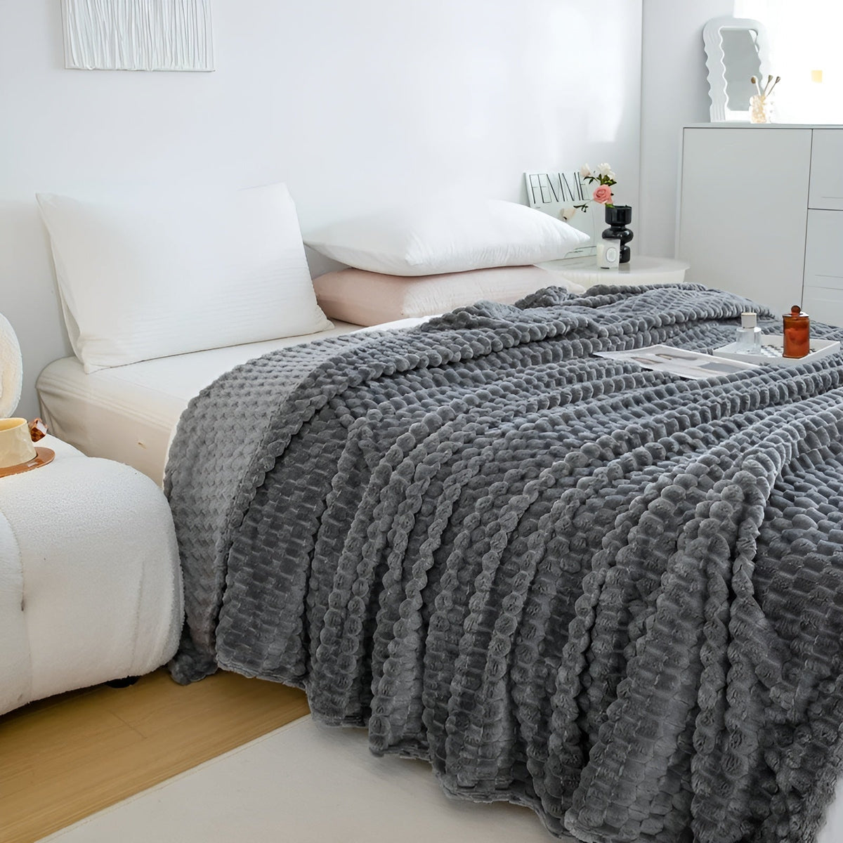 Blød Tæppe – Super Hyggelig | Perfekt til Sofa & Seng | CozyBlanket