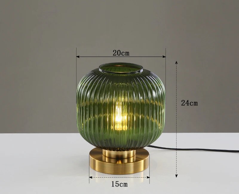 Elegant Glaslampe | LumeGrace