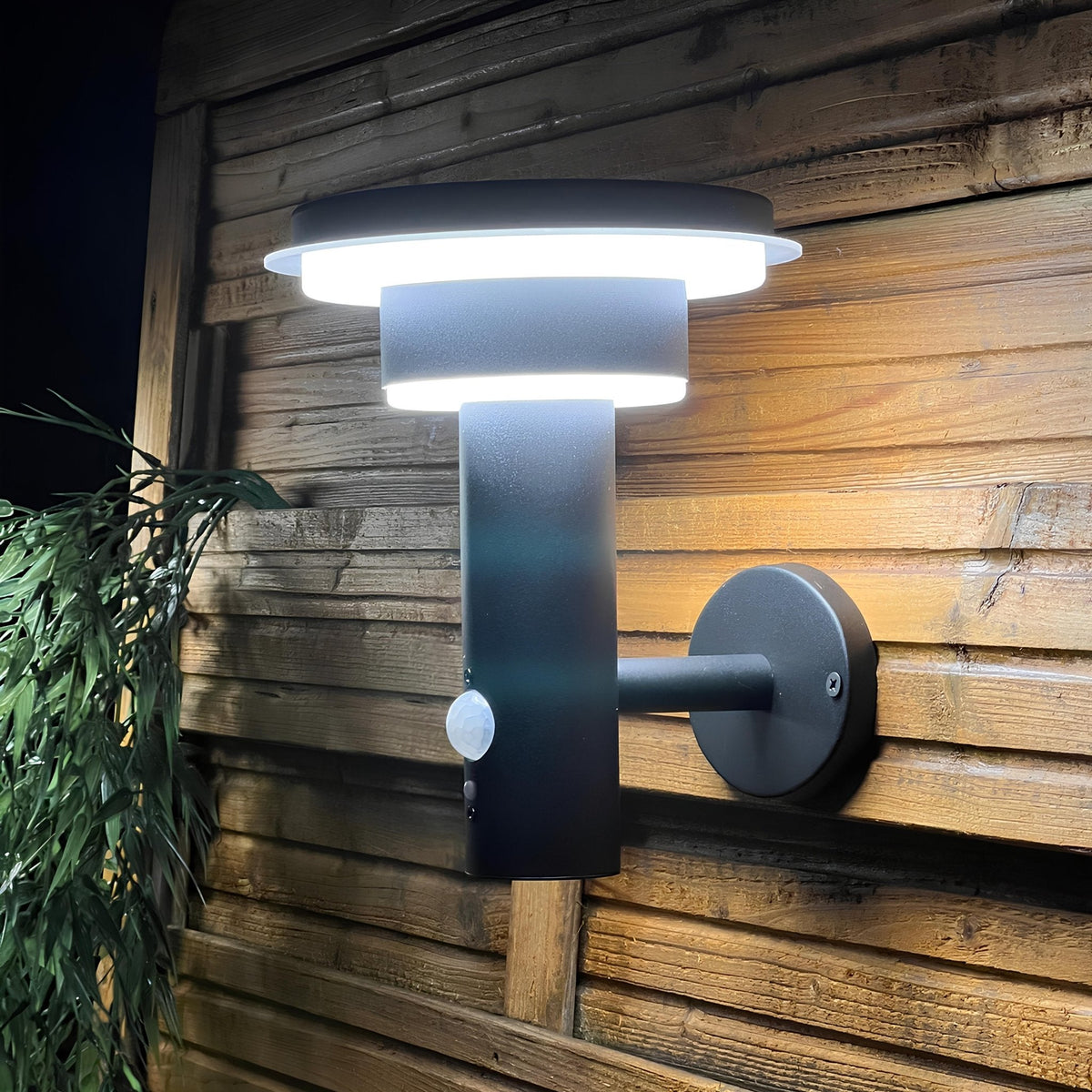 Variant image for Solarlampe til Væg i Rustfrit Stål med Høj Lysstyrke og Bevægelsessensor-1