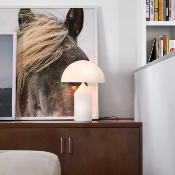 Minimalistisk og Moderne Svampelampe | GlowSphere