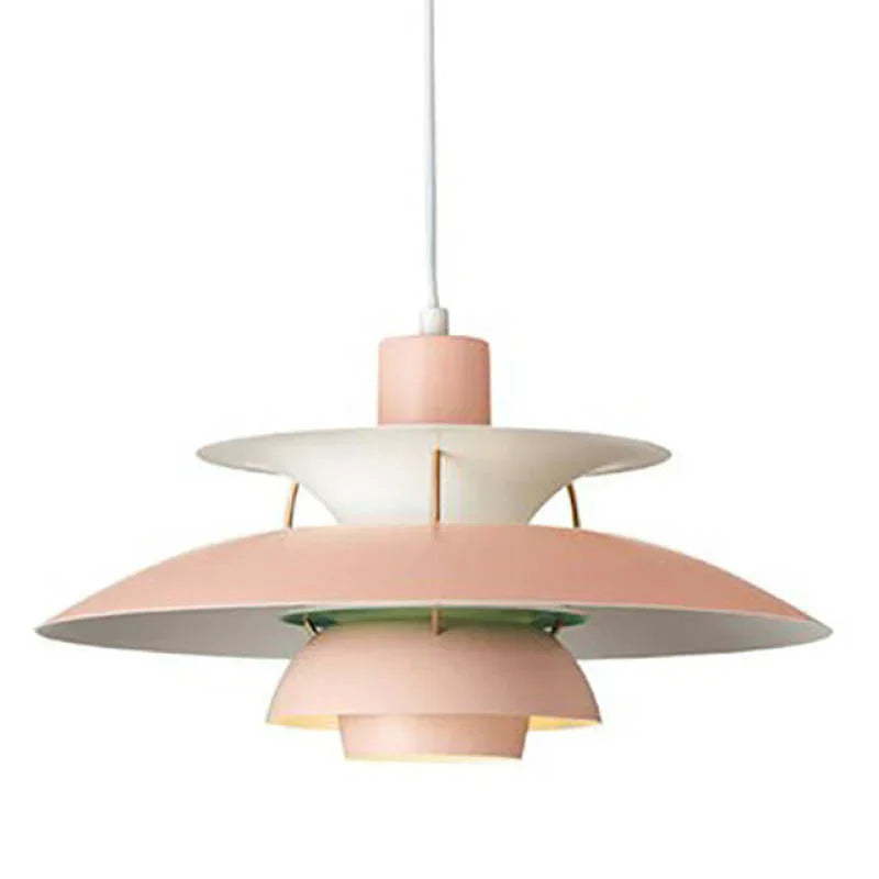 MorandiGlow Modern LED Pendel Lampe med Skærm