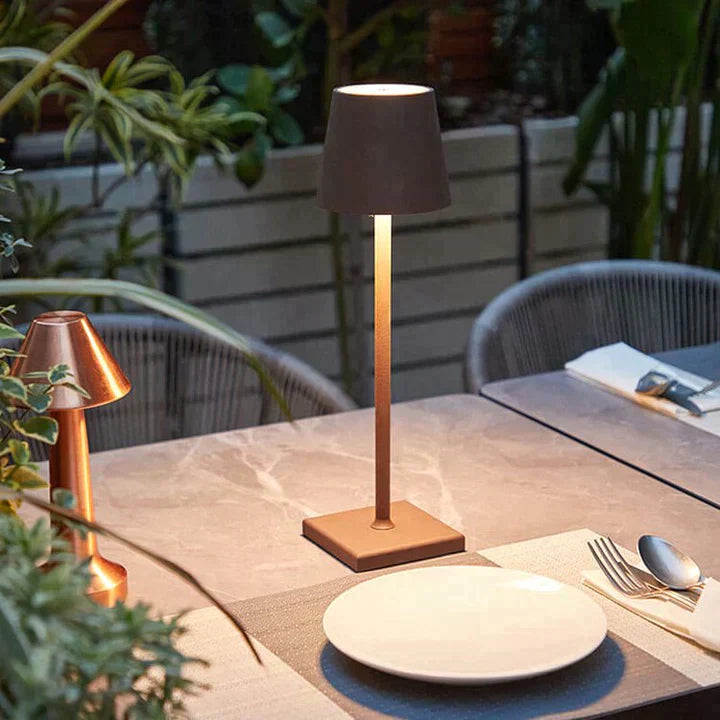 Luksus Trådløs Bordlampe | GlimmerLite