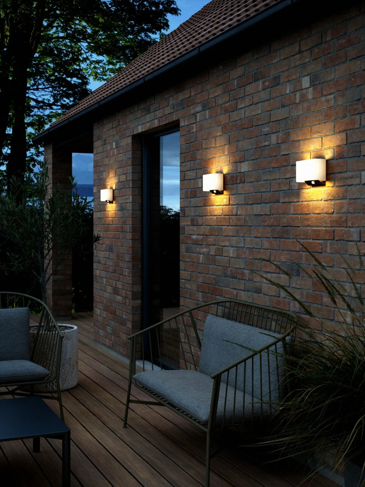 Solarlampe til Udendørsbrug med Bevægelsessensor og Moderne Design-4