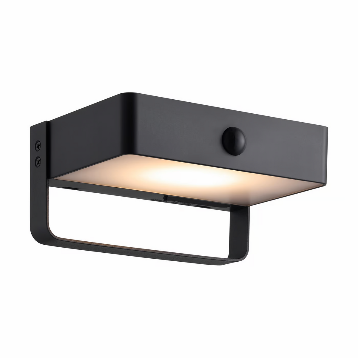 Solarlampe med Bevægelsessensor og Justerbar Lysstyrke i Aluminium-1