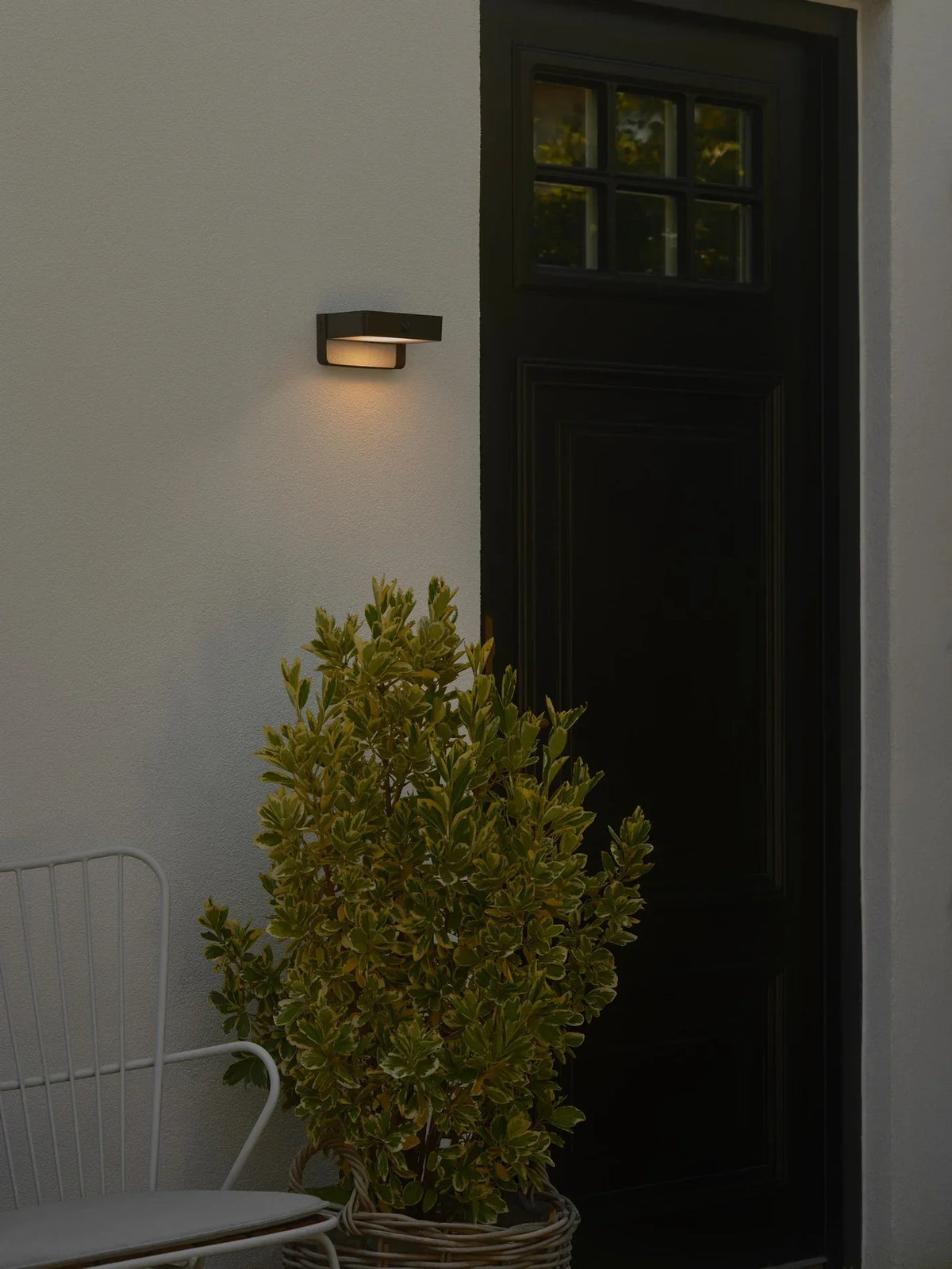 Solarlampe med Bevægelsessensor og Justerbar Lysstyrke i Aluminium-5