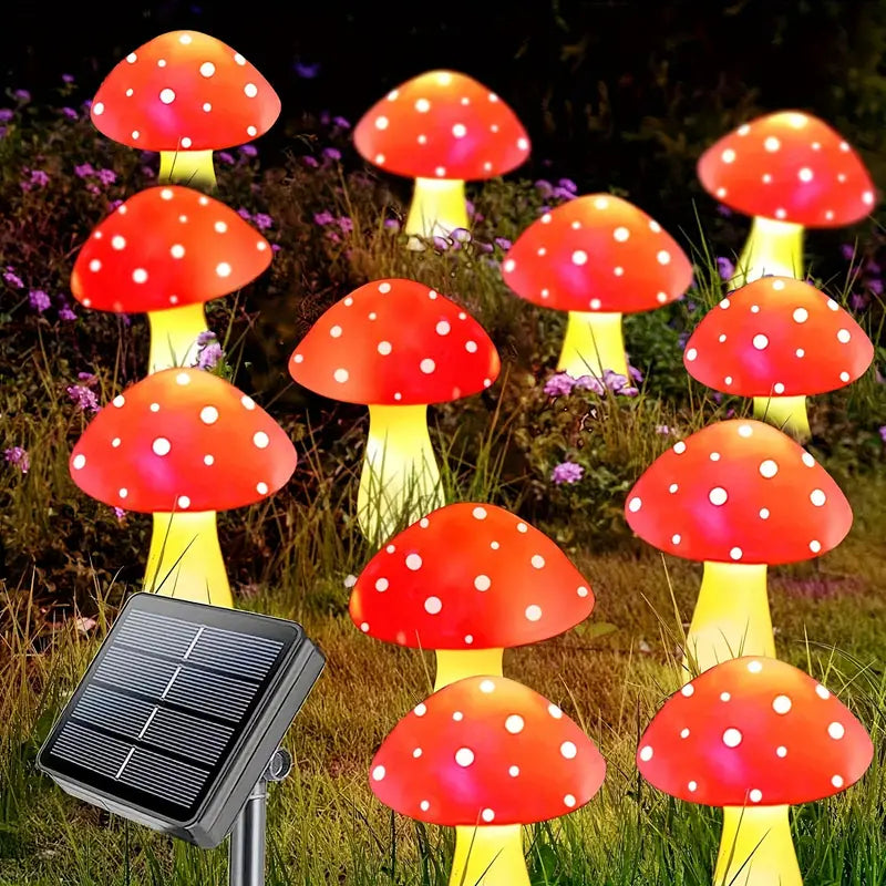 Moderne & Elegante Solcelle Svampe Lamper | SolarMushroom