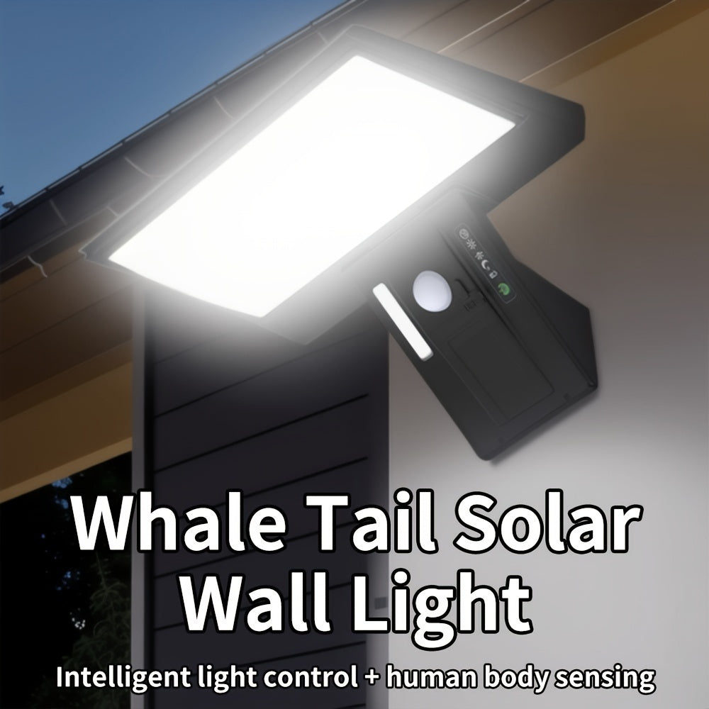 Solarlampe med Bevægelsessensor til Udendørs Brug i Holdbart Aluminium-5