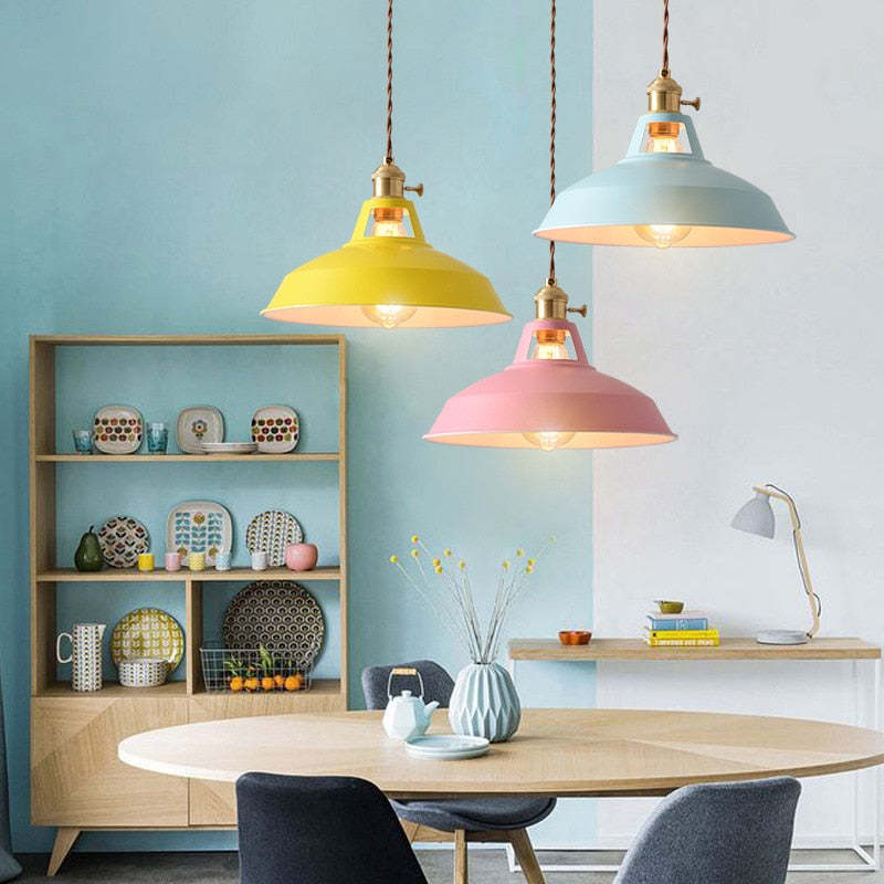VividGlow Metal Pendellampe