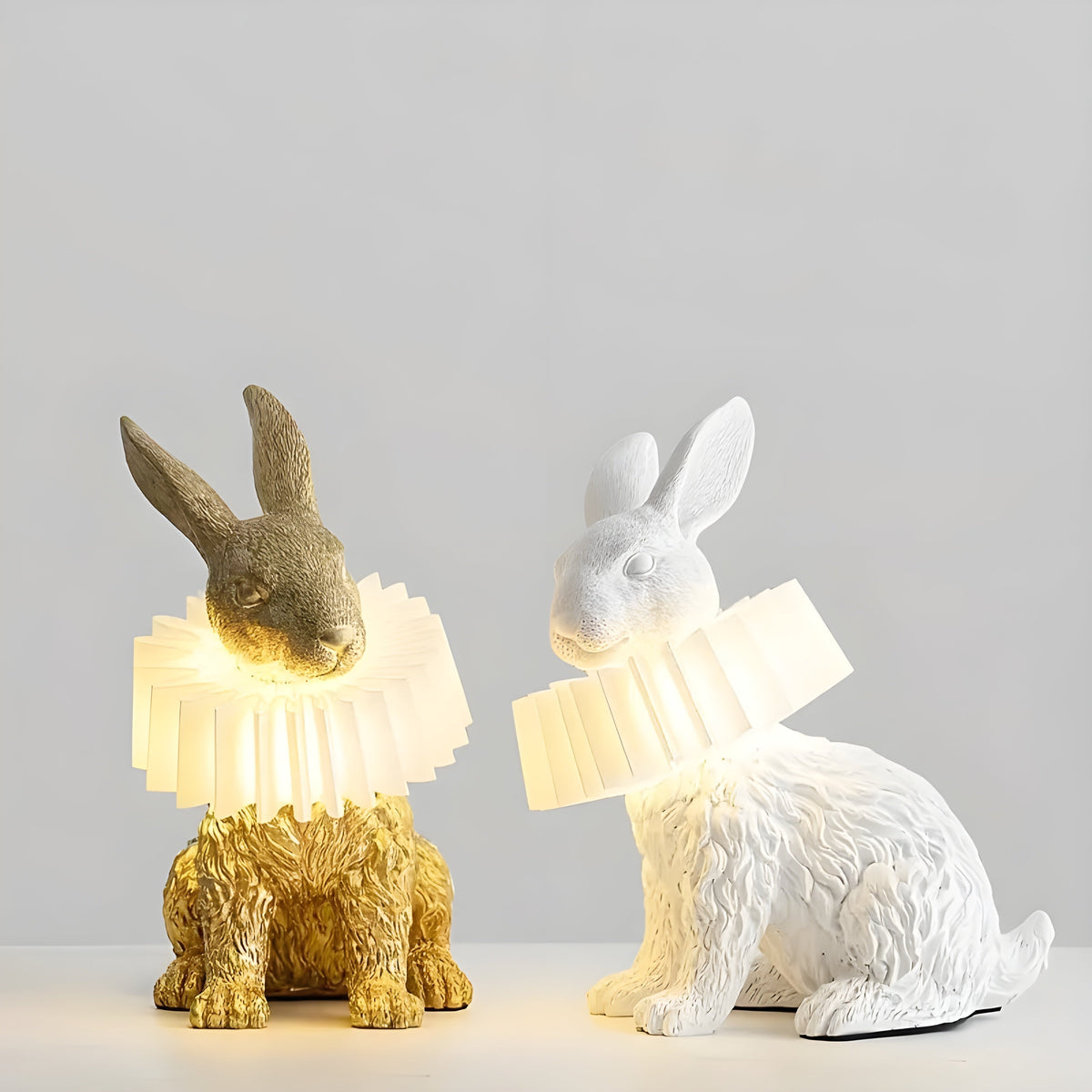 Moderne Art Deco Kanin Bordlampe | DecoRabbit