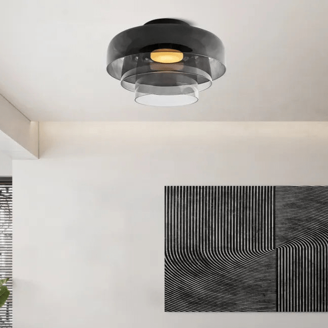 GlassLume - Eksklusiv Middelalderlig Loftslampe