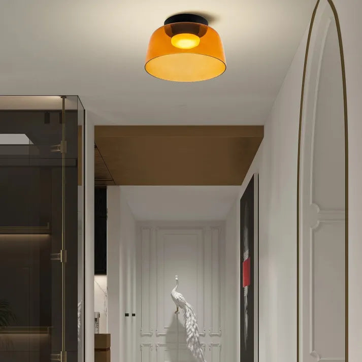 GlassLume - Eksklusiv Middelalderlig Loftslampe