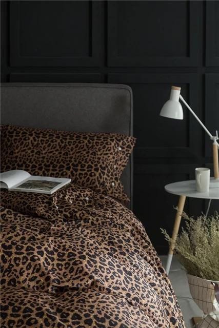 WildNest Leo Print Sengesæt