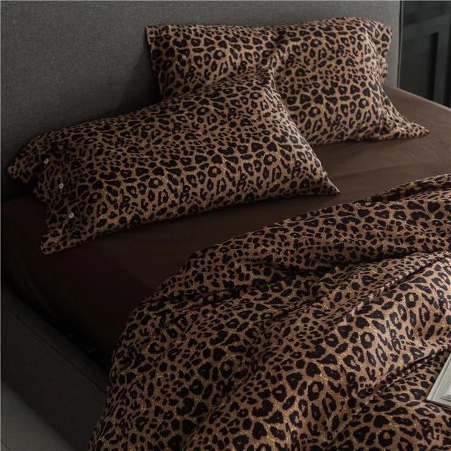 WildNest Leo Print Sengesæt