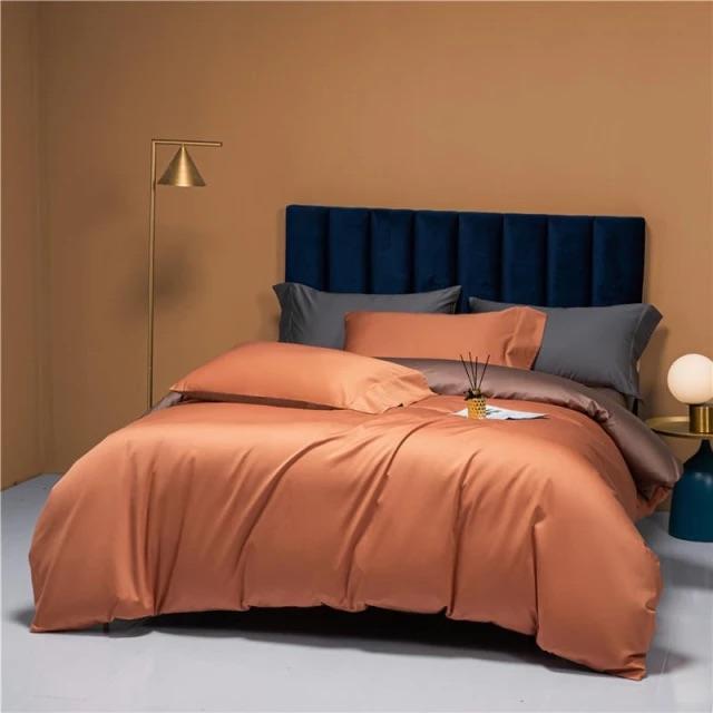 SunDream Prarie Orange Vendbar Sengesæt