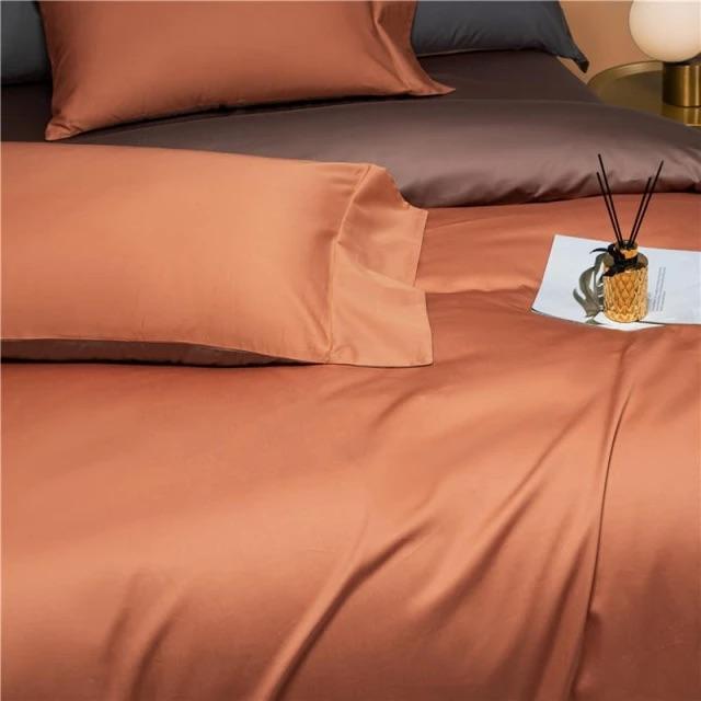 SunDream Prarie Orange Vendbar Sengesæt