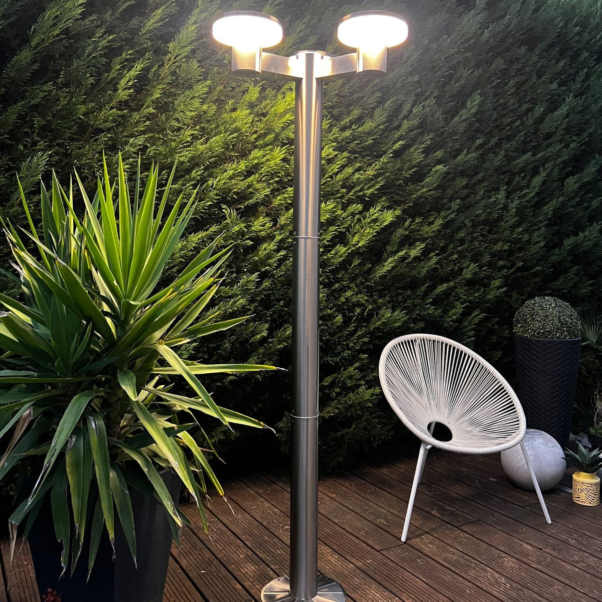 Variant image for Elegant Solar LED Vloerlamp med 3000 Lumen Lysstyrke til Udendørs Brug-2
