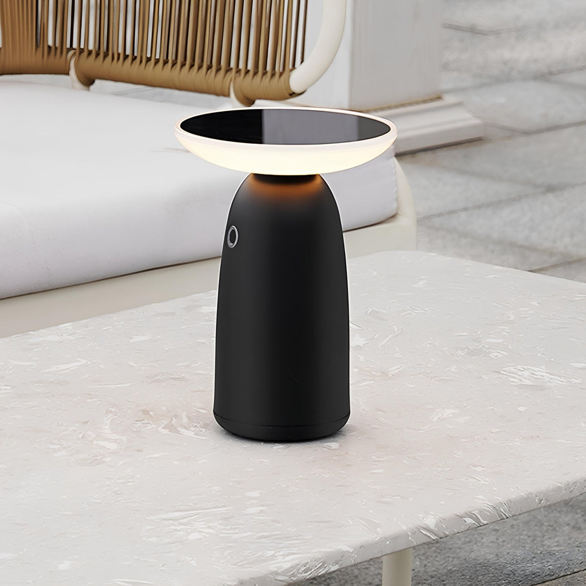 Solarlampe til Bord med Justerbar Lysstyrke og USB-Opladning-2