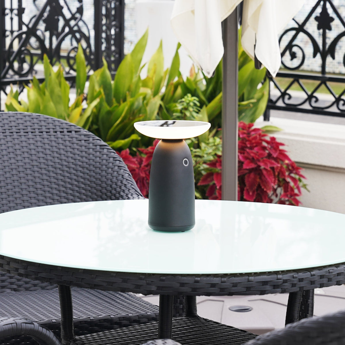 Solarlampe til Bord med Justerbar Lysstyrke og USB-Opladning-3