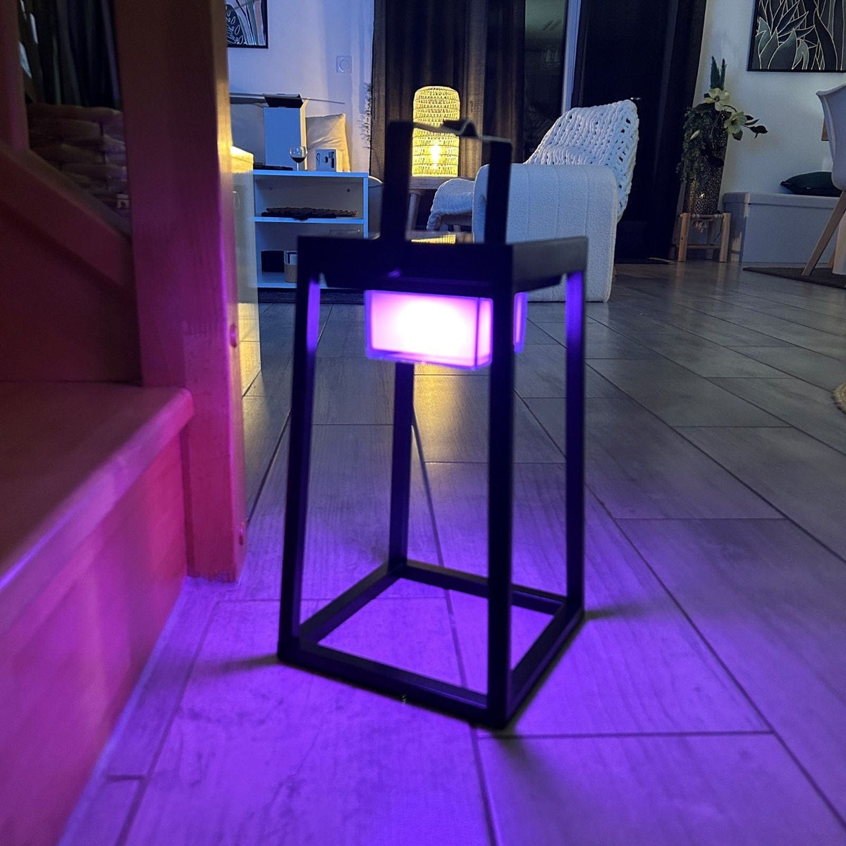 Solarlampe med USB-Opladning og Smart Garden App til Indendørs og Udendørs Brug-3