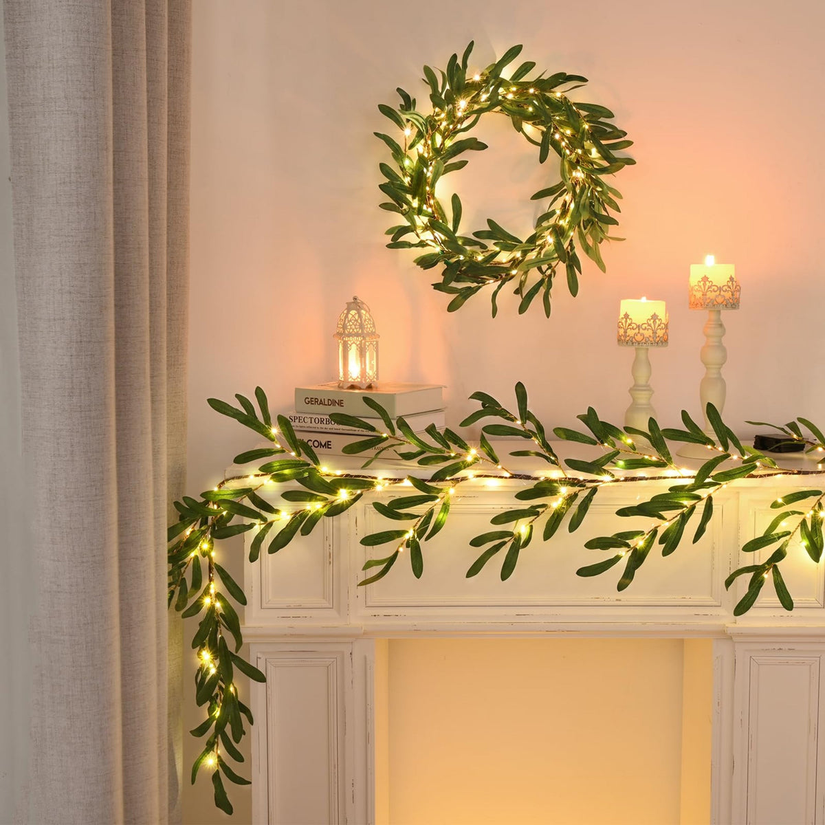 LED Bordlampe med Ambient Belysning | LeafGlow