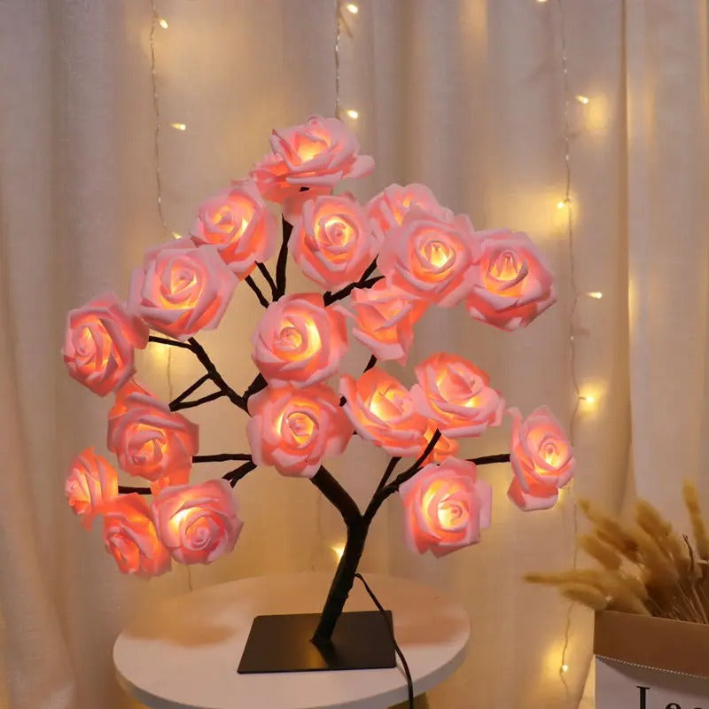 Blomstrende LED Trælampe | BloomTree