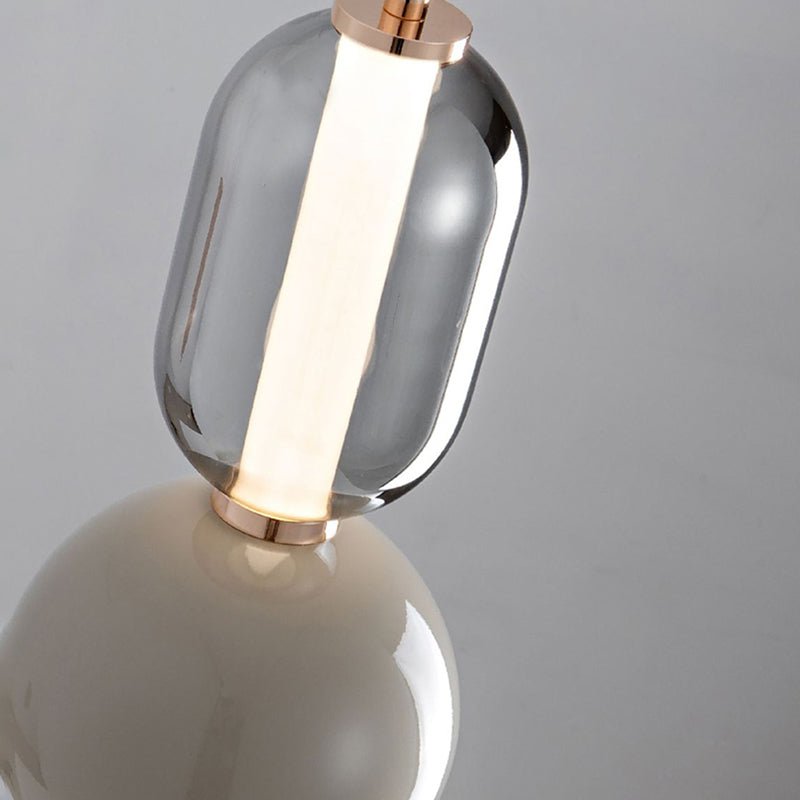 NordicAura – Hængelampe i Glas og Jern
