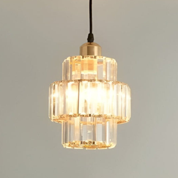 FernandoÉlégance – Loftlampe i Struktureret Krystal