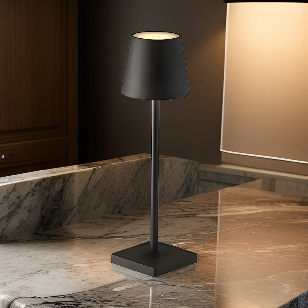 Multifunktionel Trådløs Genopladelig Bordlampe – Elegant og Praktisk | LumiFlex