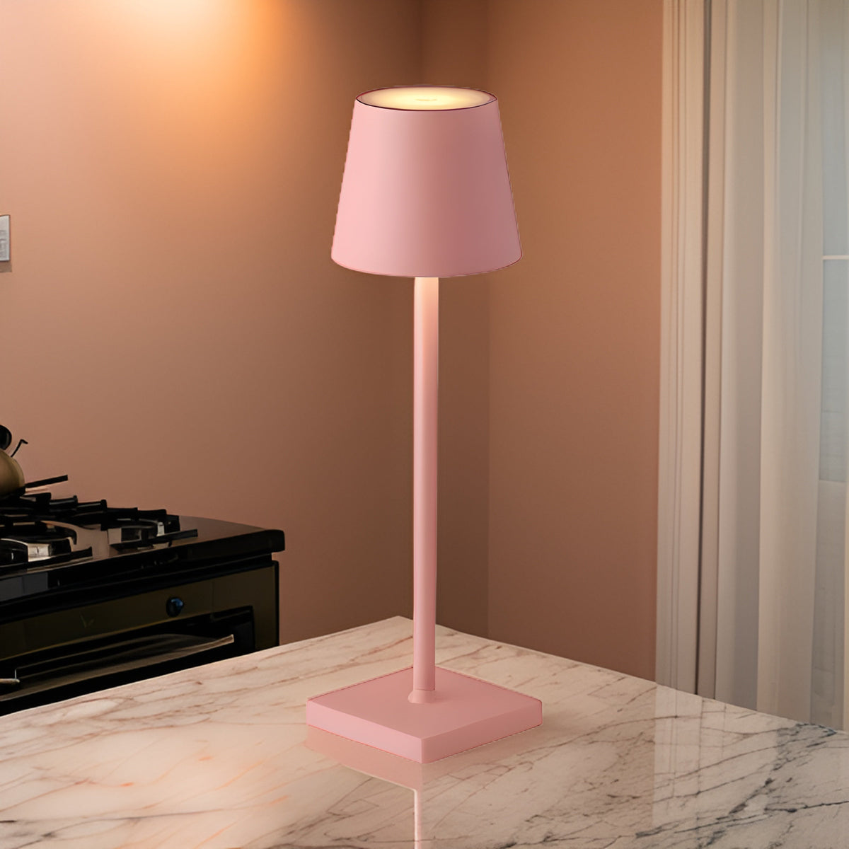Multifunktionel Trådløs Genopladelig Bordlampe – Elegant og Praktisk | LumiFlex