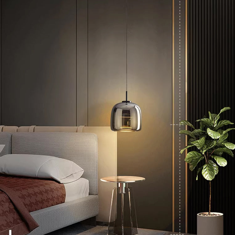 Sort Glas Loftlampe | NoirLume