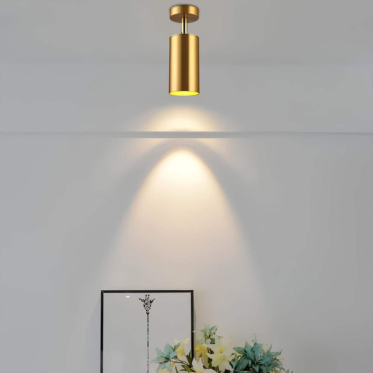 Sofistikeret Hængende Loftlampe | GoldenGlow
