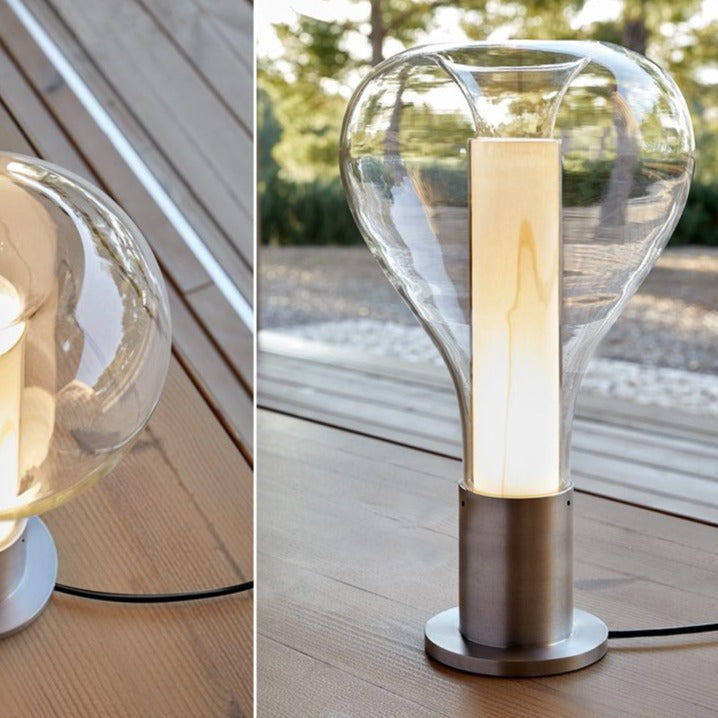 Designer Bordlampe med Trækerne | WoodCore Elegance