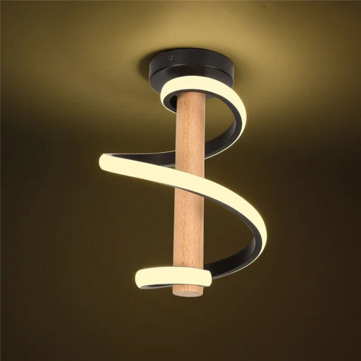 Stilfuld Spiral Loftlampe | SpiralLuxe