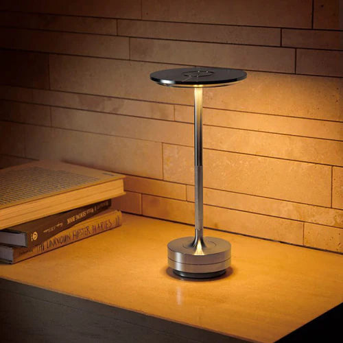 Trådløs Luksus Bordlampe – Elegant og Praktisk | LuxeBeam