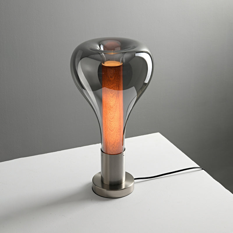 Designer Bordlampe med Trækerne | WoodCore Elegance