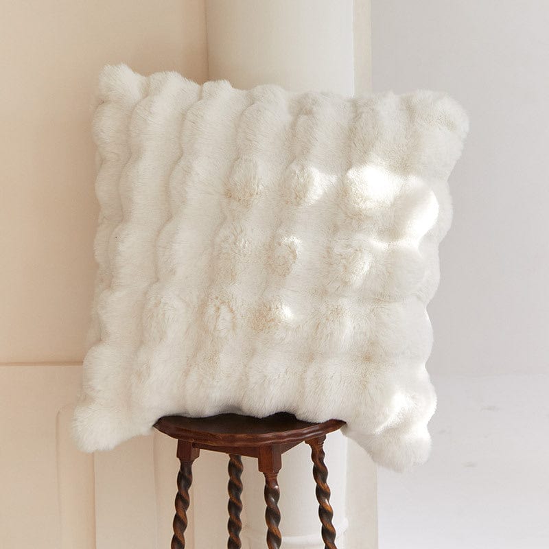 Kanin Faux-Fur Tæppe – Blødt og Luksuriøst | BunnyCozy