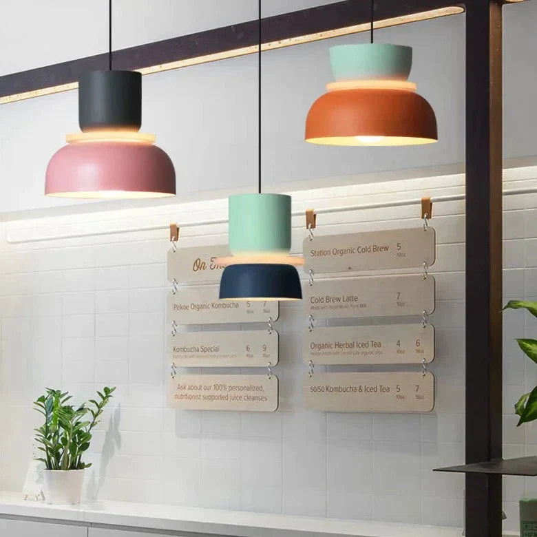 Moderne Loftlampe i Skandinavisk Macaron Stil | NordicShine