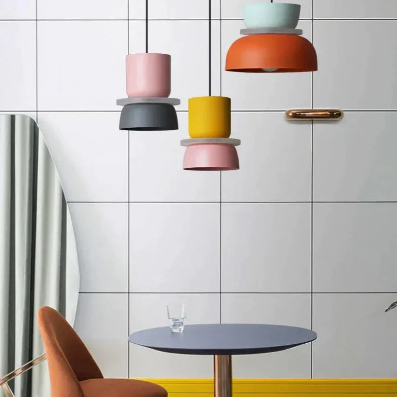 Moderne Loftlampe i Skandinavisk Macaron Stil | NordicShine