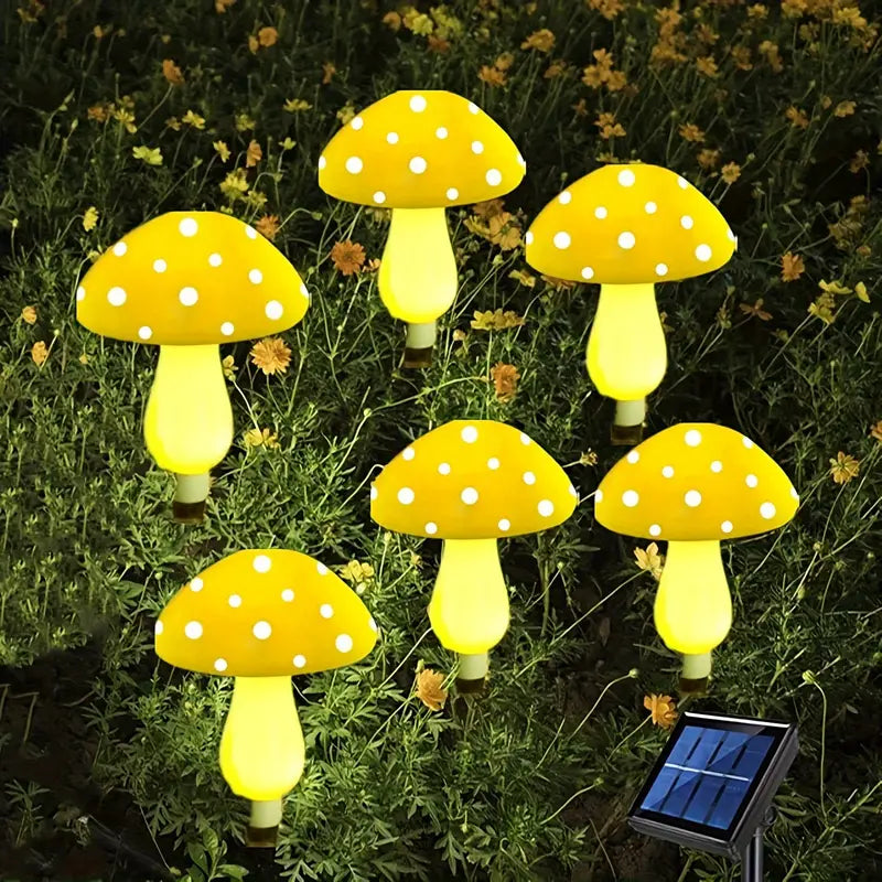 Moderne & Elegante Solcelle Svampe Lamper | SolarMushroom