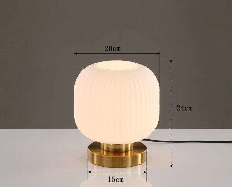 Elegant Glaslampe | LumeGrace