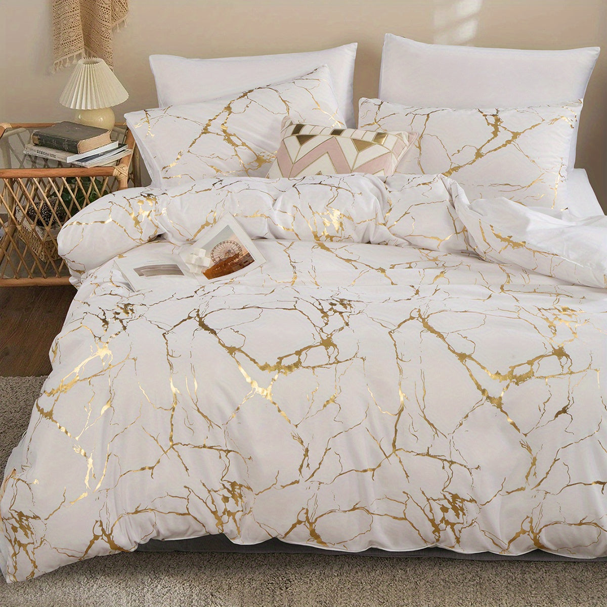 Blødt og Elegant Dynebetrækssæt | SilkSoft Elegance